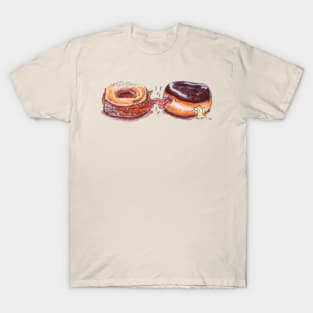 Smooching Donuts T-Shirt